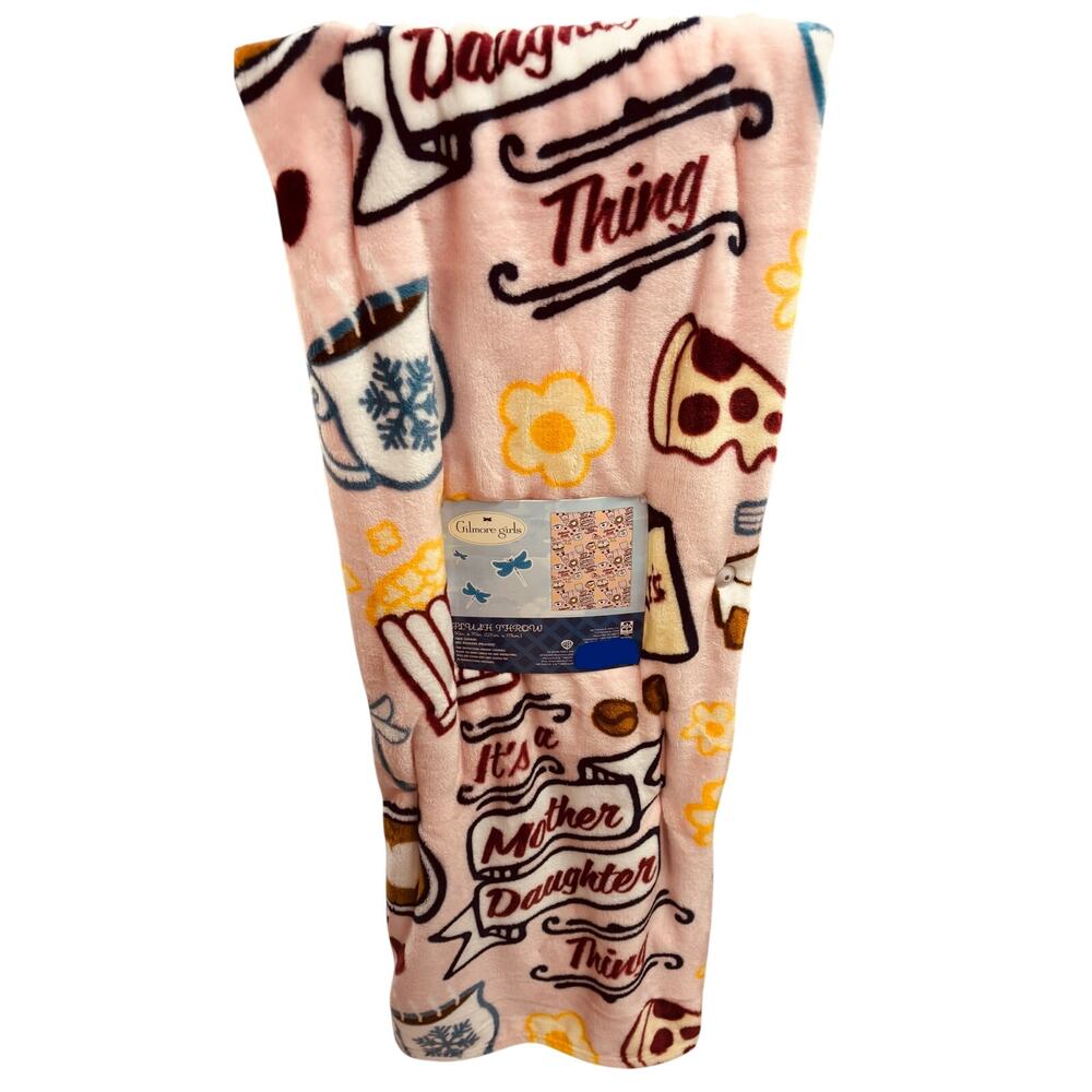 Gilmore Girls Pink Throw Blanket Christmas Gift